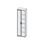 Шкаф-гардероб Альтерна Корано Бм.Кор-82 Белый глянец