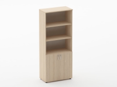 Шкаф высокий полуоткрытый Персона Грата Glassy 6.19.121 Туя