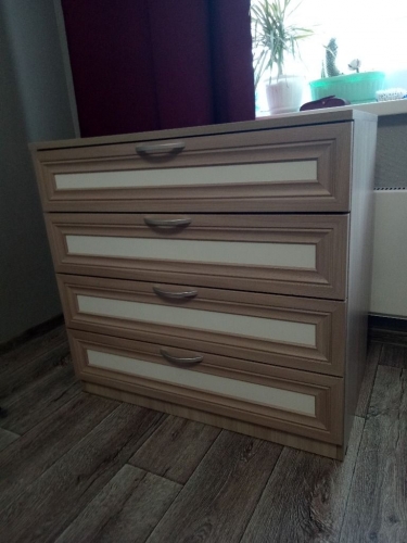 Комод Rinner Остин Модуль 6 Ясень шимо светлый/белый