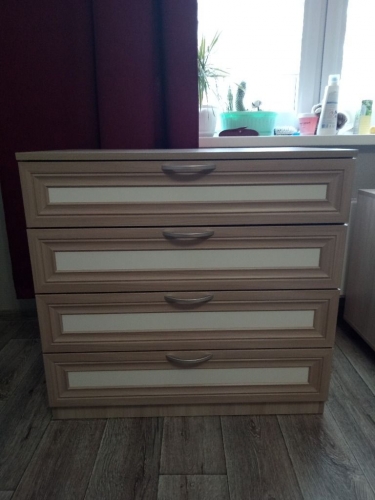 Комод Rinner Остин Модуль 6 Ясень шимо светлый/белый