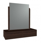 Трюмо с ящиками Глазовская МФ Sherlock 55 Орех шоколадный спальня