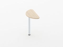 Приставка-полукруг Персона Грата Glassy 2.14 Дуб молочный