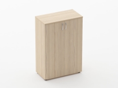 Шкаф средний закрытый Персона Грата Glassy 6.12.131 Орех