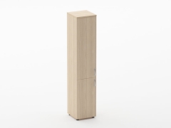 Шкаф высокий закрытый Персона Грата Glassy 6.19.13Л Венге