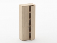 Шкаф высокий закрытый Персона Грата Glassy 6.19.131 Венге