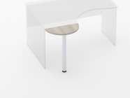 Приставка Персона Грата Twin 13.11 Дуб Сантана светлый