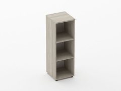 Шкаф средний открытый Персона Грата Twin 16.14.12 Дуб Сантана светлый