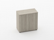 Шкаф низкий закрытый Персона Грата Twin 16.12.101 Дуб Сантана светлый