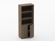 Шкаф высокий полуоткрытый Персона Грата Twin 16.16.141 Дуб Верцаска