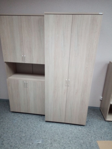 Шкаф для одежды глубокий Персона Грата Twin 16.17.302 Дуб Сантана светлый