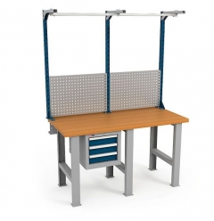 Верстак Диком ВС-150-02 Бук + Экран ВС-150-Э3