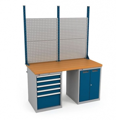 Верстак Диком ВС-150-07Бук + Экран ВС-150-Э2