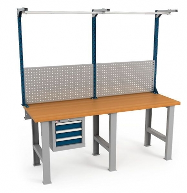 Верстак Диком ВС-200-02 Бук + Экран ВС-200-Э3