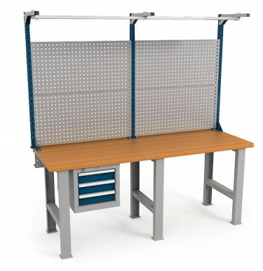 Верстак Диком ВС-200-02 Бук + Экран ВС-200-Э4