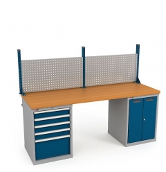 Верстак Диком ВС-200-07 Бук + Экран ВС-200-Э1