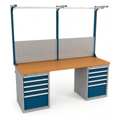 Верстак Диком ВС-200-09 Бук + Экран ВС-200-Э3