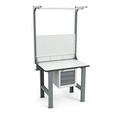 Верстак Диком ВЛ-100-02 ESD + Экран ВС-100-Э3 ESD