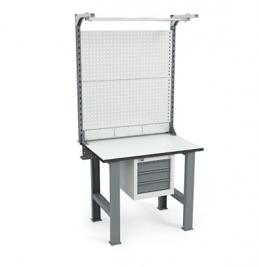 Верстак Диком ВЛ-100-02 ESD + Экран ВС-100-Э4 ESD