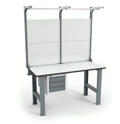 Верстак Диком ВЛ-150-02 ДСП + Экран ВС-150-Э4 ESD