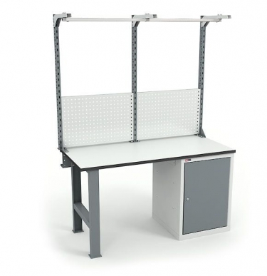 Верстак Диком ВЛ-150-03 ESD + Экран ВС-150-Э3 ESD