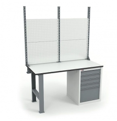 Верстак Диком ВЛ-150-04 ДСП + Экран ВС-150-Э2 ESD