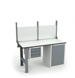 Верстак Диком ВЛ-150-05 ESD + Экран ВС-150-Э1 ESD