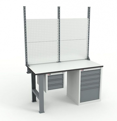 Верстак Диком ВЛ-150-06 ESD + Экран ВС-150-Э2 ESD