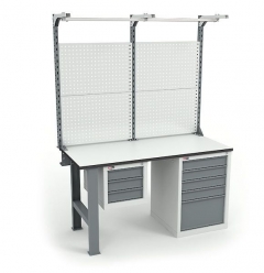 Верстак Диком ВЛ-150-06 ДСП + Экран ВС-150-Э4 ESD