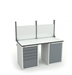 Верстак Диком ВЛ-150-07 ESD + Экран ВC-150-Э1 ESD