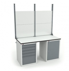 Верстак Диком ВЛ-150-07 ESD + Экран ВC-150-Э2 ESD