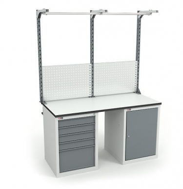 Верстак Диком ВЛ-150-07 ДСП + Экран ВC-150-Э3 ESD