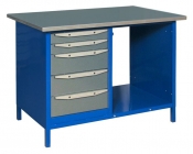 Верстак однотумбовый КМК WK1500Т5