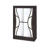 Шкаф-купе Линаура Верона 1400 Венге/Дуб молочный