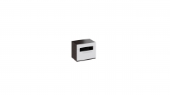 Тумба SMART мебель Фьюжн ТД-260.03.01 Белый глянец Венге Линум