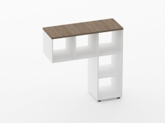 Стеллаж к столу Персона Грата Deka 9.07.11 Дуб Верцаска/Белый