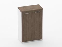 Шкаф 2 широкий закрытый Персона Грата Deka 10.12.131 Дуб Верцаска/Белый