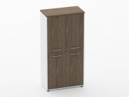 Шкаф 3 широкий закрытый, 2 двери Персона Грата Deka 10.16.141 Дуб Верцаска/Белый