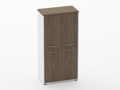 Шкаф 3 широкий закрытый, 2 двери Персона Грата Deka 10.16.141 Дуб Верцаска/Белый