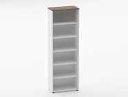 Шкаф 5 широкий открытый Персона Грата Deka 10.23.101 Дуб Верцаска/Белый