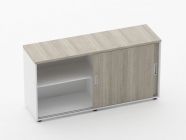 Тумба-купе для рабочего модуля Персона Грата Deka 9.02.145 Дуб Сантана светлый/Белый