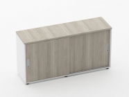 Тумба-купе для рабочего модуля Персона Грата Deka 9.02.145 Дуб Сантана светлый/Белый