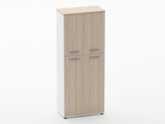 Шкаф 4 широкий закрытый, 4 двери Персона Грата Deka 10.19.141 Туя/Белый