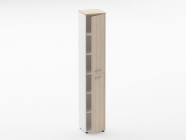 Шкаф 5 узкий закрытый Персона Грата Deka 10.23.16Пр Туя/Белый