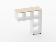 Стеллаж к столу Персона Грата Deka 9.07.11 Туя/Белый