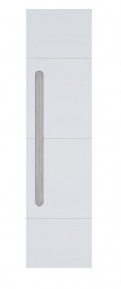 Пенал Стиль Палермо Юниор 02 Белый глянец Ясень шимо светлый Синий