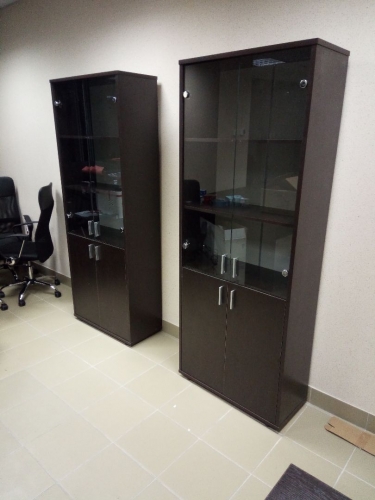 Стеллаж высокий POINTEX TRD29653001 Темный дуб