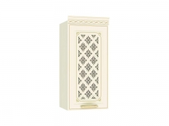 Шкаф с решеткой лев/прав Витра Милана 23.23 Сосна Астрид/Ваниль