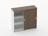Тумба-купе высокая для рабочего модуля Персона Грата Deka 9.03.125 Дуб Верцаска/Белый