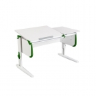 Стол универсальный трансформируемый Дэми Parta 1/75-40 Белый Зеленый