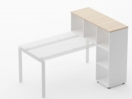 Стеллаж к столу Персона Грата Deka 9.08.12 Туя/Белый